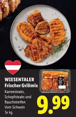 Lidl WIESENTALER Frischer Grillmix Angebot