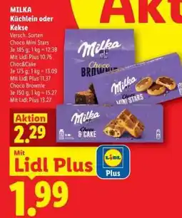 Lidl MILKA Küchlein oder Kekse Angebot