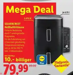 Lidl SILVERCREST Heißluftfritteuse Angebot
