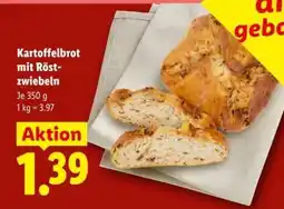 Lidl Kartoffelbrot mit Röstzwiebeln Angebot