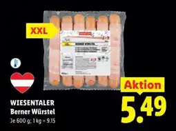 Lidl Wiesentaler Berner Würstel Angebot