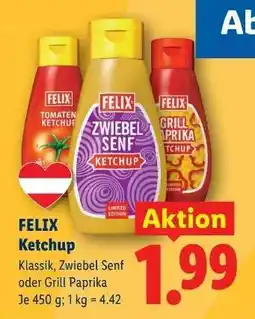 Lidl FELIX KETCHUP Angebot