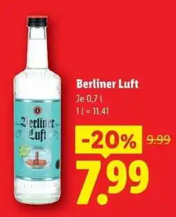 Lidl Berliner Luft Angebot