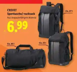 Lidl CRIVIT Sporttasche/-rucksack Angebot