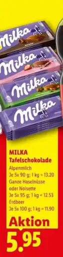 Lidl Milka Tafelschokolade Angebot