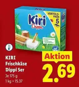 Lidl Kiri Frischkäse Dippi 5er Angebot