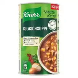 Billa Knorr Meisterkessel Gulaschsuppe Angebot