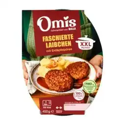 Billa Omi's Faschierte Laibchen mit Erdäpfelpüree Angebot