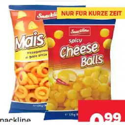 MPreis Snackline Knabbergebäck versch. Sorten MPREIS Angebot