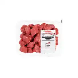 Lidl Frisches Gulaschfleisch vom Rind Lidl APP Angebot