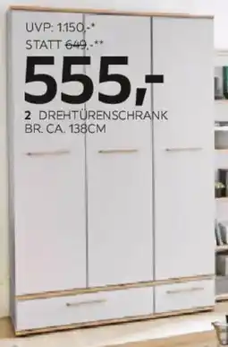 XXXLutz Drehtürenschrank 1698003003 XXXLutz Angebot