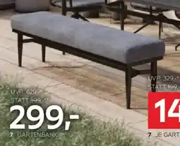 XXXLutz Gartenbank Angebot