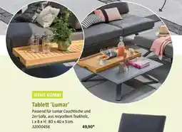 Bauhaus Tablett Lumar Angebot