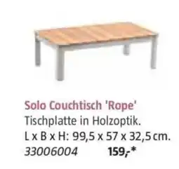 Bauhaus Solo Couchtisch Rope Angebot