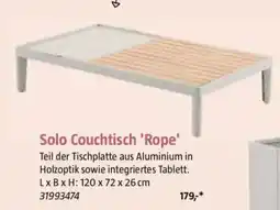 Bauhaus Solo Couchtisch Rope Angebot