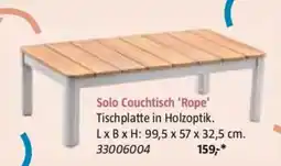 Bauhaus Solo Couchtisch Rope Angebot