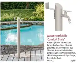 Bauhaus Wasserzapfstelle Comfort Style Angebot