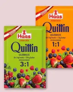 Interspar Haas Quittin Gelierhilfe Angebot