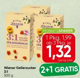 Spar Wiener Zucker Gelierzucker 3:1 Angebot