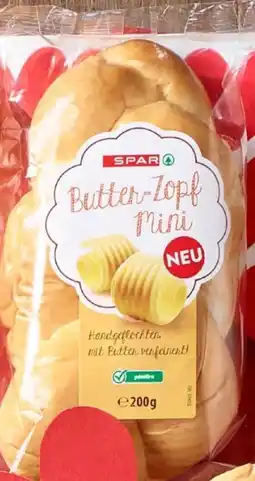 Spar Spar Butter-Zopf Mini Angebot