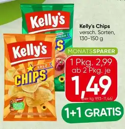 Spar Kelly's Chips Angebot