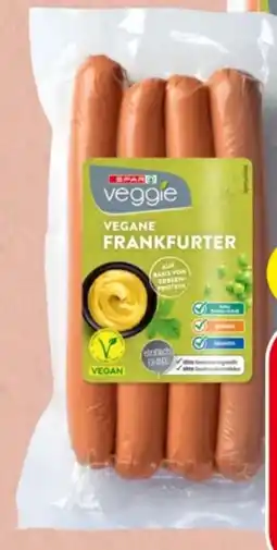 Spar Spar Veggie Vegane Frankfurter Angebot