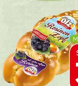Spar Ölz Rosinenzopf Angebot
