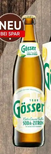 Spar Gösser Soda-Zitron Radler Angebot