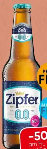 Spar Zipfer 0,0% Alkoholfrei Angebot