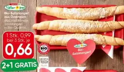 Spar Spar Natur pur Bio-Salzstangerl Angebot