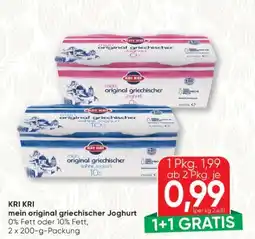 SPAR Gourmet Kri Original Griechischer Joghurt Angebot