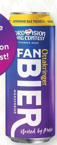 SPAR Gourmet Ottakringer Eurovision Song Contest Fanbier Angebot
