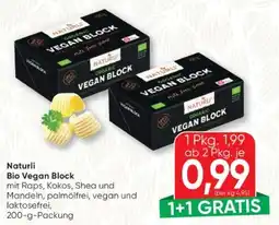 SPAR Gourmet Naturli Bio Vegan Block Angebot