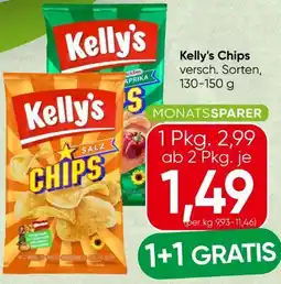 Spar Kelly's Chips Angebot