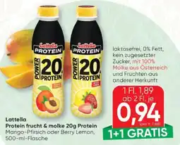 SPAR Gourmet Lattella Proteindrink Frucht & Molke Angebot