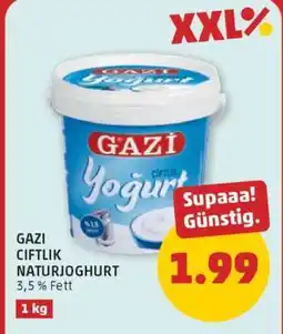 PENNY GAZI CIFTLIK NATURJOGHURT Angebot