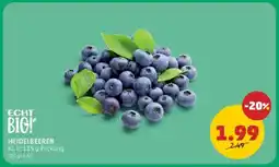 PENNY ECHT BIG! HEIDELBEEREN Angebot
