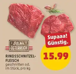 PENNY RINDSSCHNITZELFLEISCH Angebot