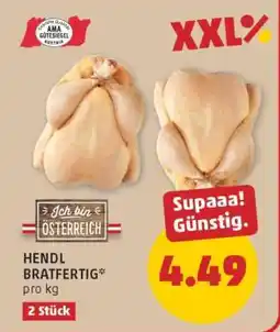 PENNY Hendl bratfertig Angebot
