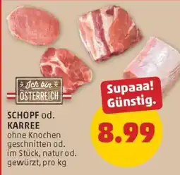 PENNY SCHOPF od. KARREE Angebot