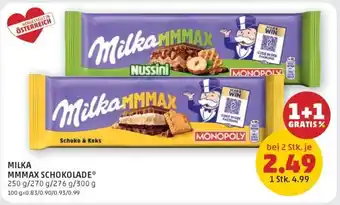 PENNY Milka MMMAX Schokolade Angebot