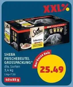 PENNY SHEBA FRISCHEBEUTEL GROSSPACKUNG Angebot