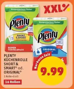 PENNY PLENTY KÜCHENROLLE SHORT & SMART od. ORIGINAL Angebot