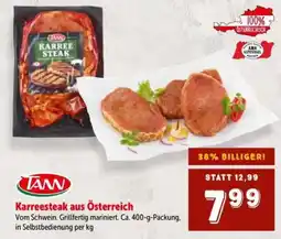Interspar TANN Karreesteak aus Österreich Angebot