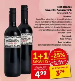 Interspar Reeh Hannes Cuvée Rot Sonnenreich Angebot