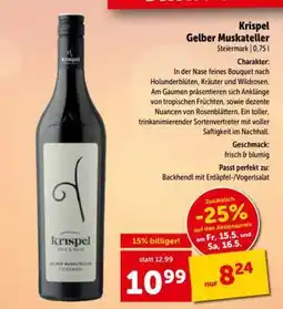 Interspar Krispel Gelber Muskateller Angebot
