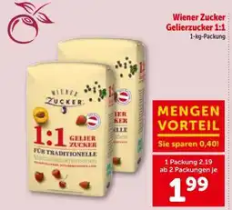 Interspar WIENER ZUCKER GELIERZUCKER 1:1 Angebot