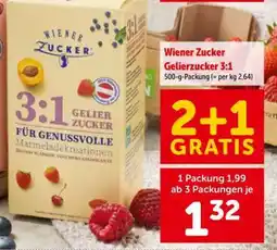 Interspar Wiener Zucker Gelierzucker 3:1 Angebot