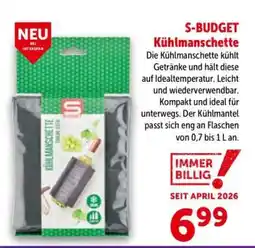 Interspar S-BUDGET Kühlmanschette Angebot