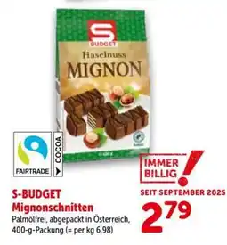 Interspar S-BUDGET Mignonschnitten Angebot